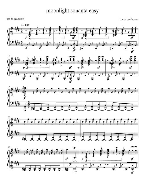 オラツィオ・ヴェッキ:ランフィパルナーゾ 合唱楽譜 Sea_horse416 | Free sheet music | Download PDF or print on