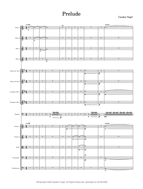 Prelude - Caedon Venne