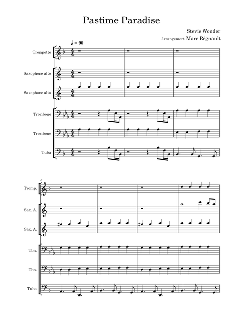 Pastime paradise – Stevie Wonder