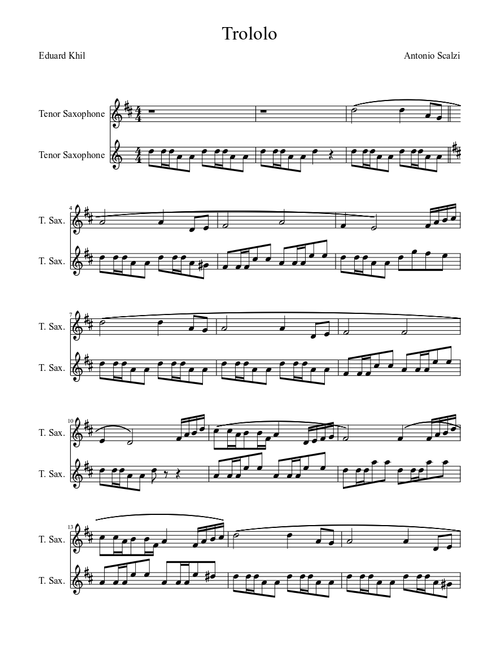 Trololo Sax