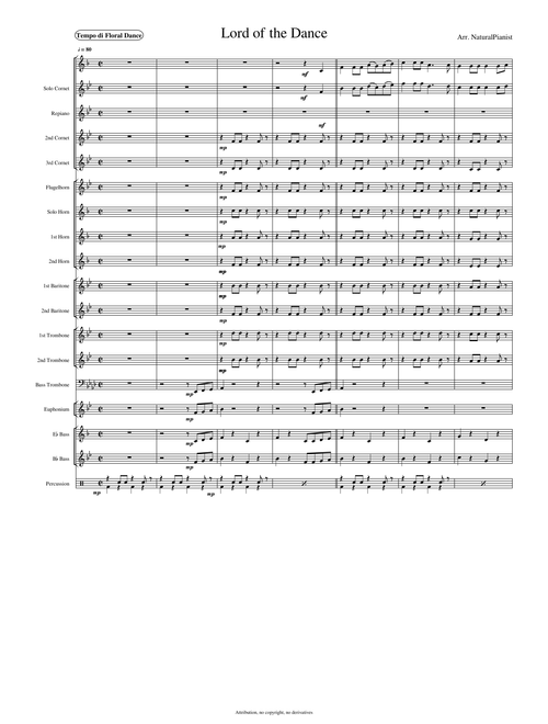 Lord of the Dance for Band