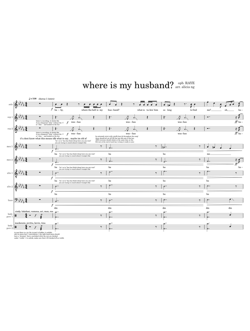 WHERE IS MY HUSBAND! – RAYE