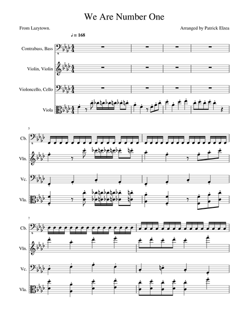 We Are Number One for Orchestra