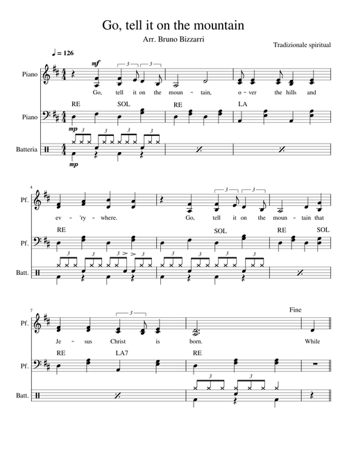 Go, Tell It On The Mountain – Traditional African American Spiritual