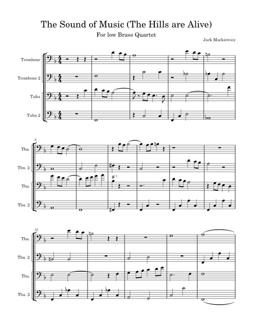 The Sound Of Music (from The Sound of Music) – Rodgers & Hammerstein The Sound of Music (The Hills are Alive)