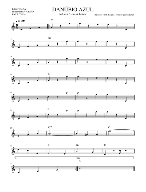 Danúbio Azul – Johan Strauss