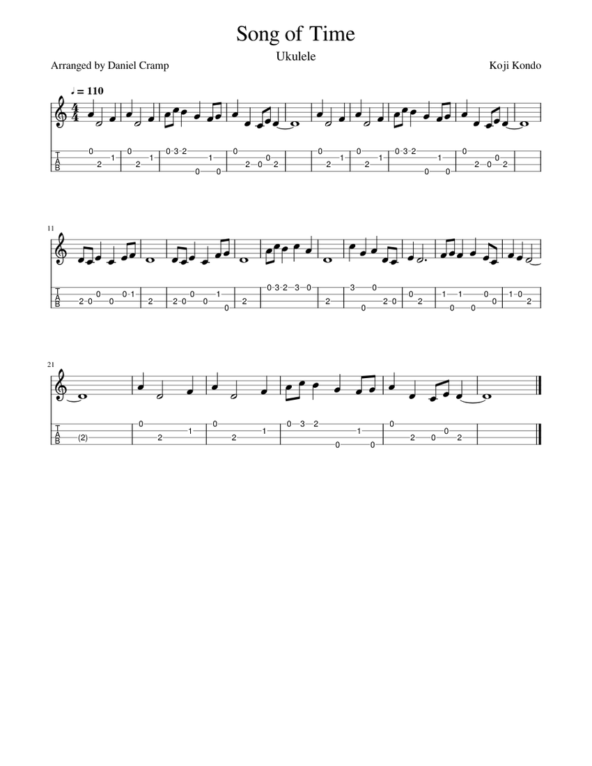 time of the season ukulele chords