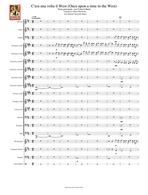 C'era un volta il West - Once upon a time in the West - Morricone for Concert Band