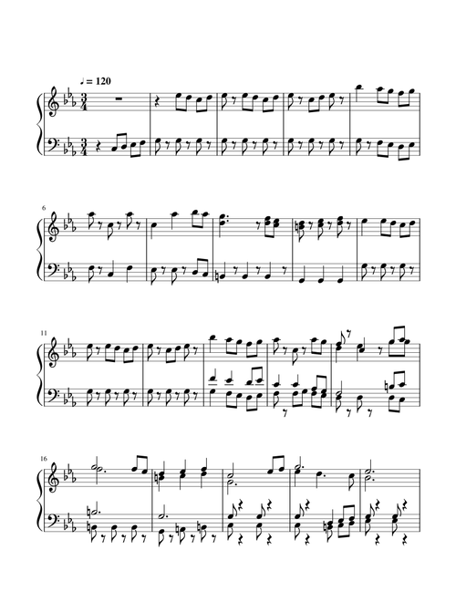Carol of the Bells (Pentatonix Piano)