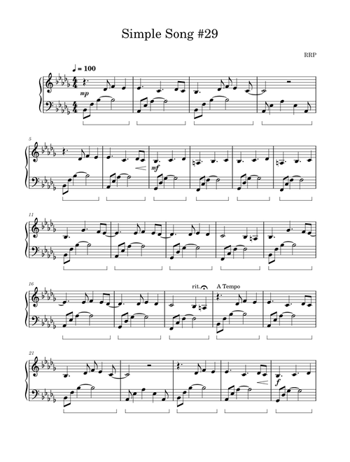 Simple Song #29