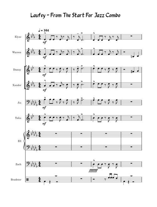 From The Start Jazz Combo WIP