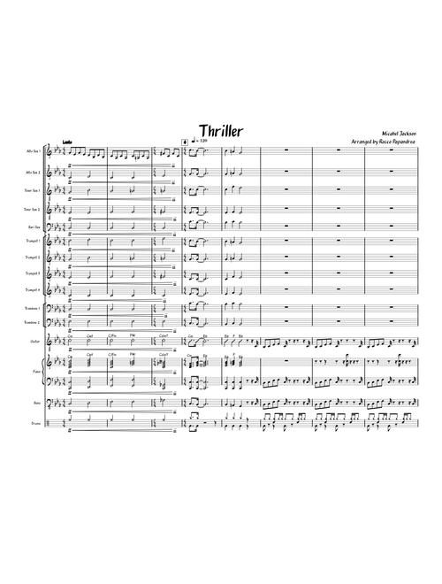 Thriller – Michael Jackson Thriller (Jazz Band)