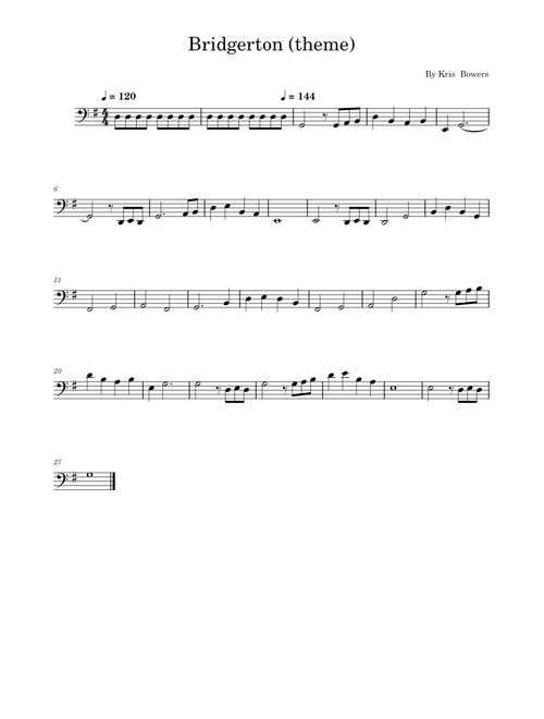 Bridgerton Theme – Kris Bowers