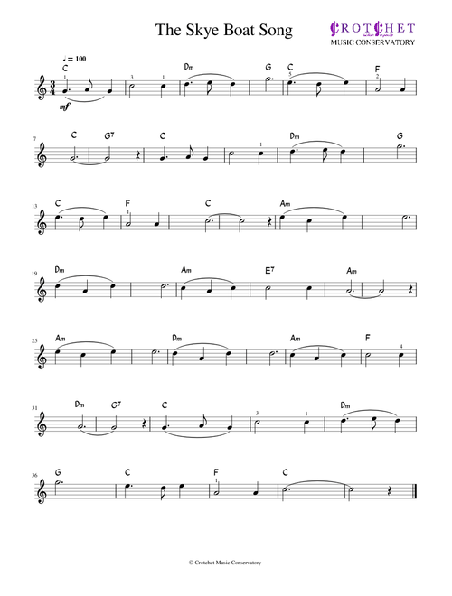 The Skye Boat Song