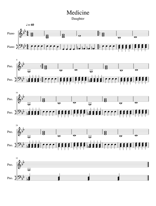 Medicine (Piano Piece)