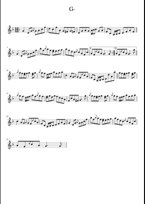 G Major Sheet Music for Piano (Solo) easy | MuseScore.com