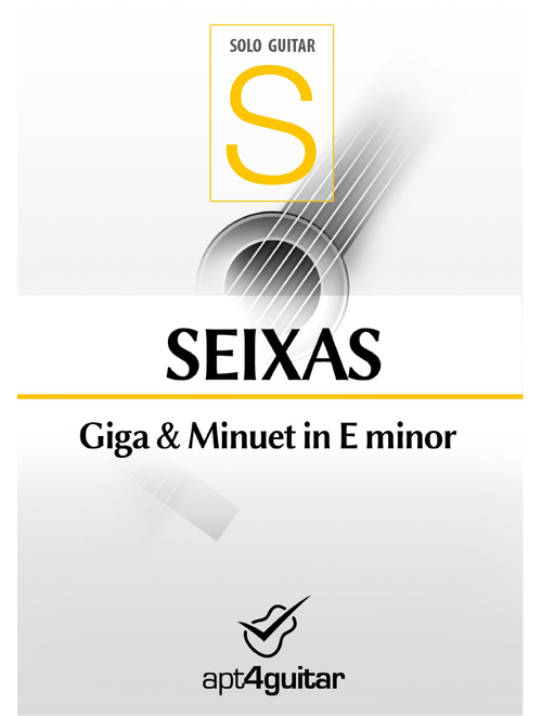 Giga & Minuet in E minor (Arr. Roberto García) - Carlos de Seixas (Solo Guitar)