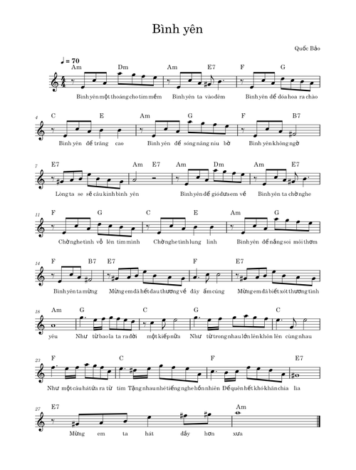 Bình yên