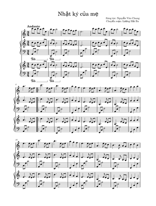 Nhật Ký Của Mẹ – Nguyễn Văn Chung