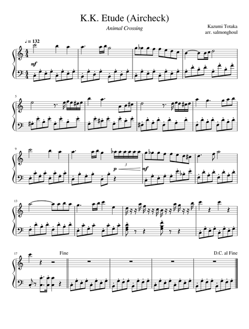K.K. Etude (Aircheck ver.) - Animal Crossing
