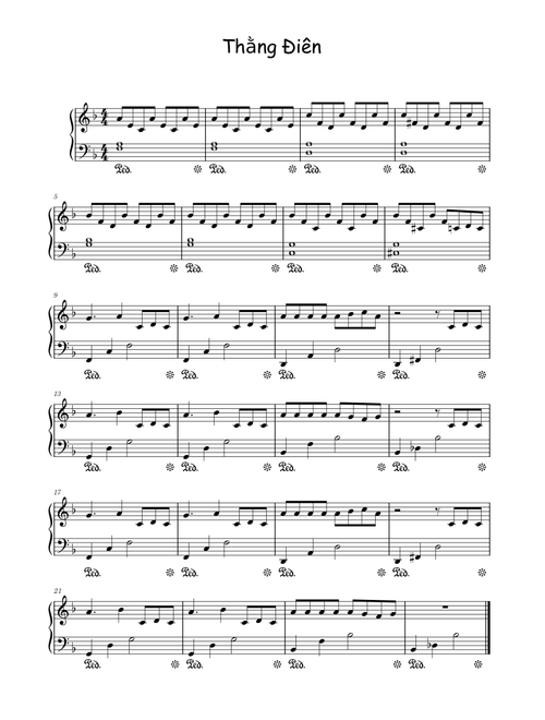 THẰNG ĐIÊN – Unknown author
