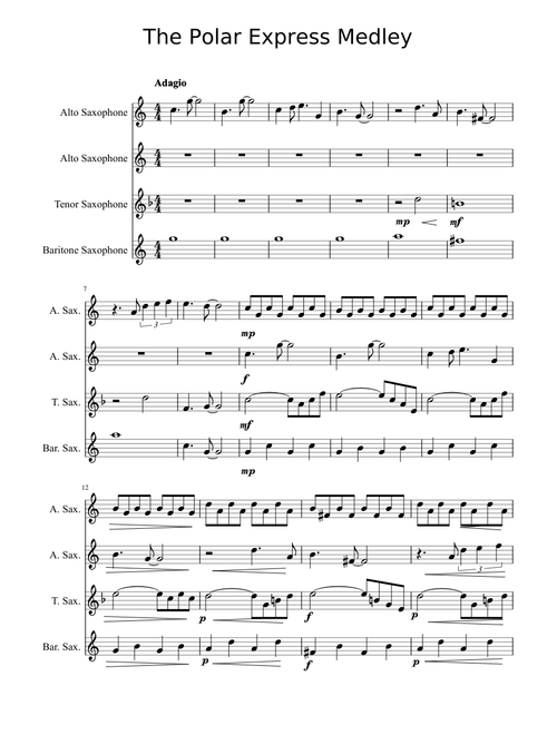 The Polar Express Medley