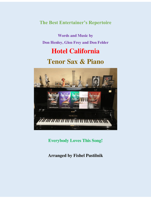 Hotel California (Arr. Fishel Pustilnik) - Eagles (Instrumental Duet and Piano)