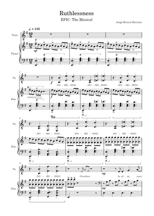 Ruthlessness (piano duet) (from EPIC The Musical) – Jorge Rivera ...