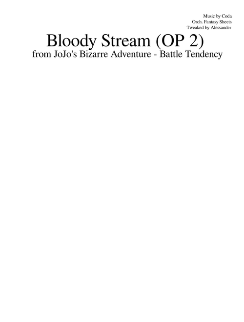 Bloody Stream - Coda