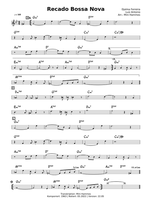 Djalma Ferreira - Recado Bossa Nova
