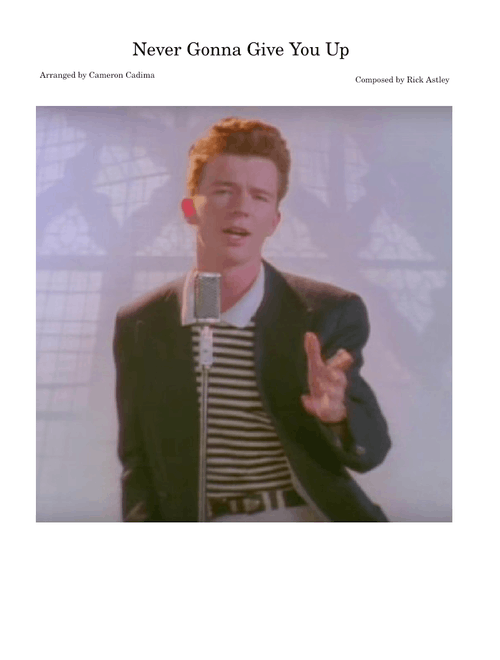 Never Gonna Give You Up