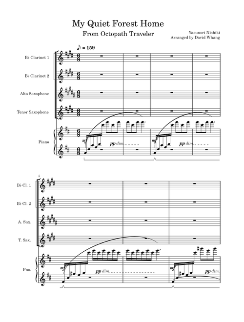 My Quiet Forest Home | An Octopath Traveler Mixed Arrangement