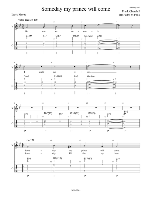 Someday my prince will come - Frank Churchill