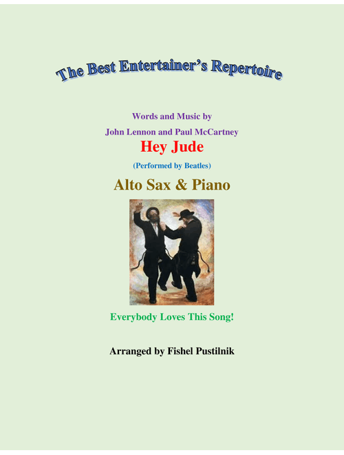 Hey Jude (Arr. Fishel Pustilnik) - The Beatles (Instrumental Duet and Piano)