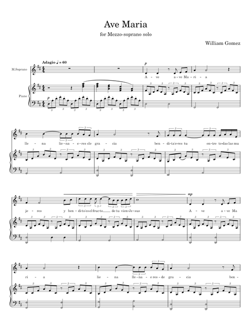 Ave maria - William Gomez
