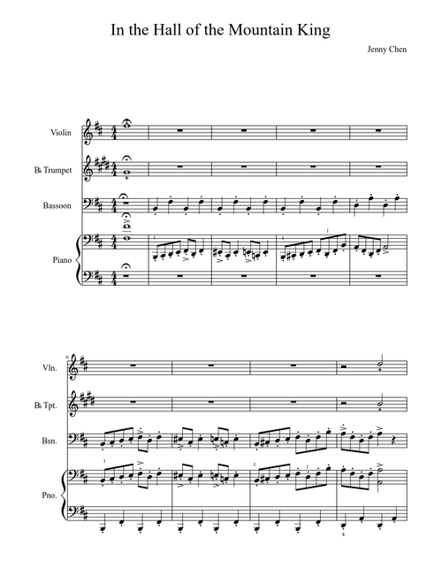 In the Hall of the Mountain King/Flight of the Bumblebee