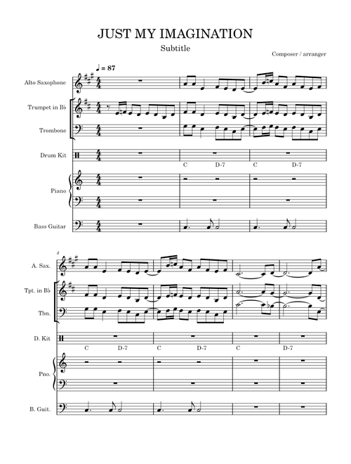 Just my imagination – The Temptations