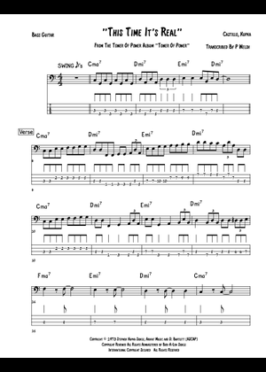 Play Official version of This time its real Sheet Music by