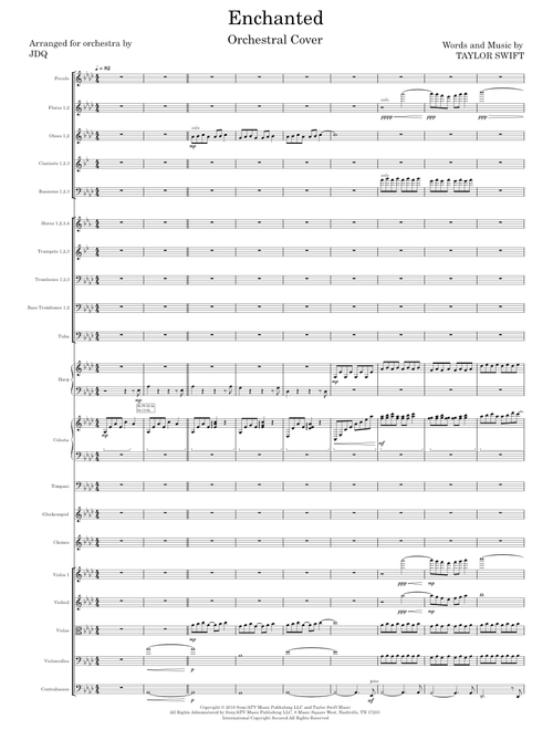 Enchanted – Taylor Swift (Orchestral Cover)