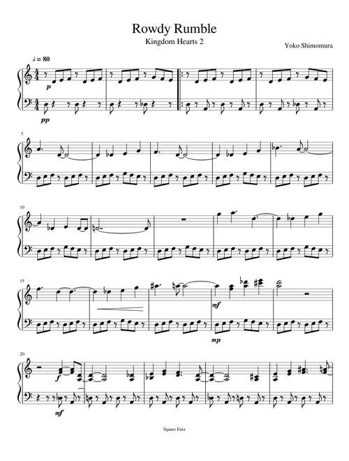 Rowdy Rumble (Pete's Boss Theme) (Finished?)