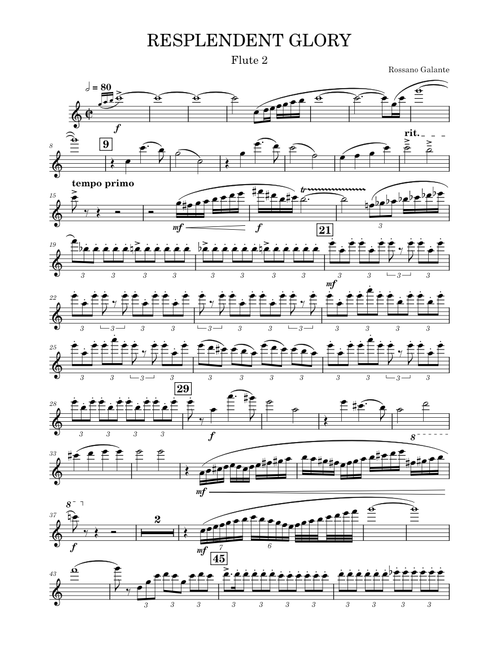 Resplendent Glory – Rossano Galante