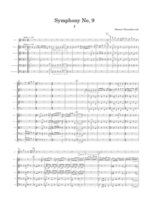 Symphony No. 9 in E-flat major (First Movement), Op. 70 – Dmitri
