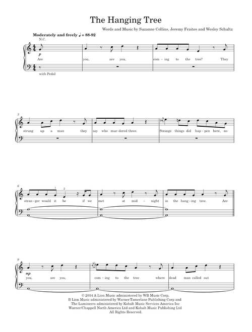 Hanging Tree, The - The Hunger Games (Solo)