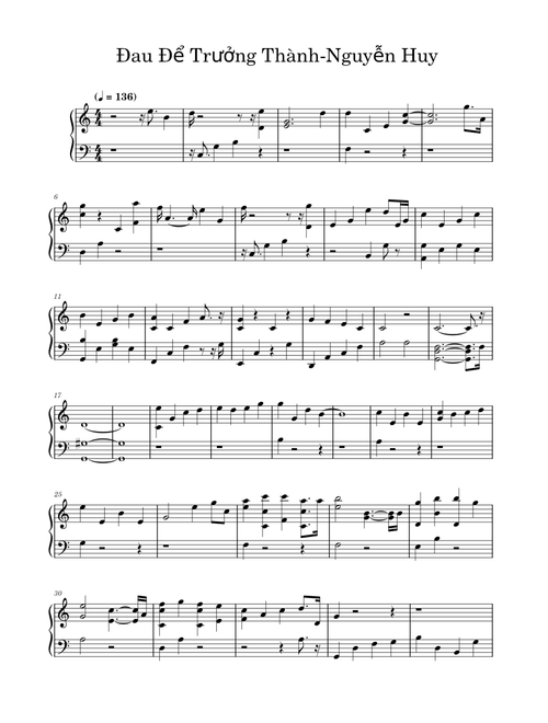 Đau để trưởng thành