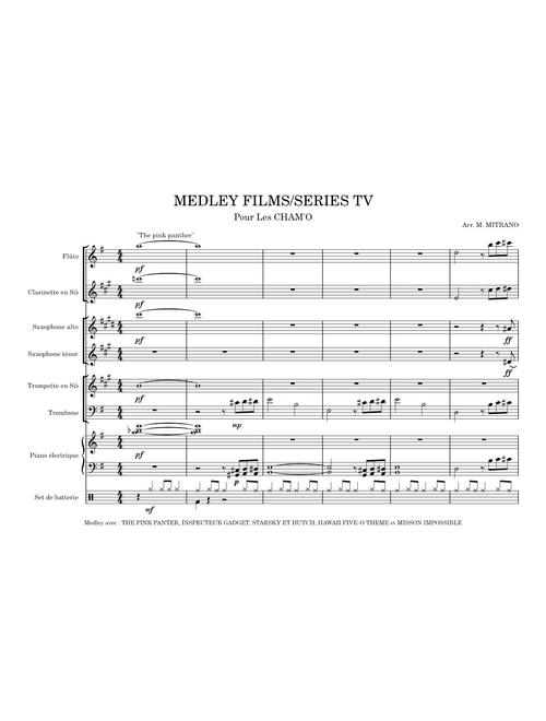 MEDLEY FILMS/SERIES TV