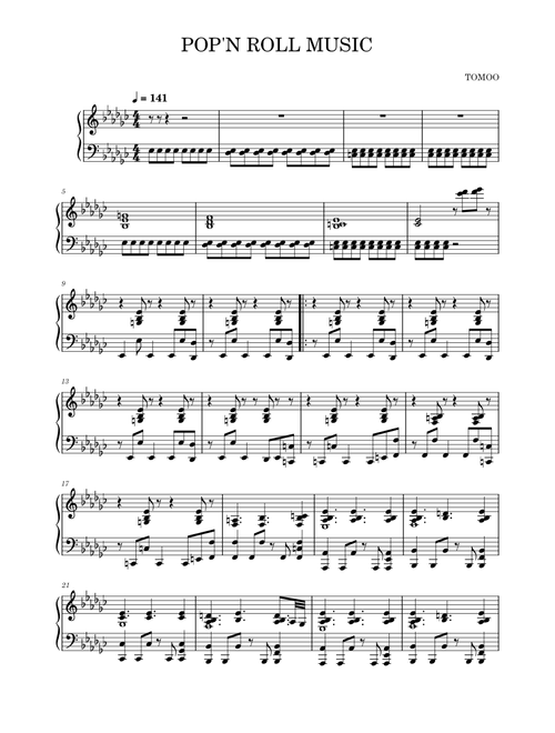 bucchii_ | Free sheet music | Download PDF or print on MuseScore.com