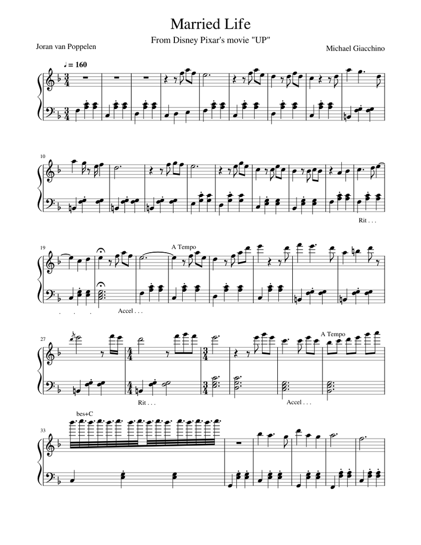 Up pixar piano new arrivals