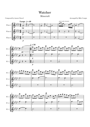 Watcher – Aaron Cherof Sheet Music for Piano (Solo) | MuseScore.com