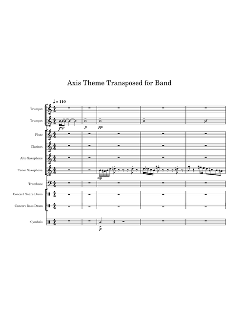 Axis Theme (Hearts of Iron 4) – Andreas Waldetoft - For Conert Band