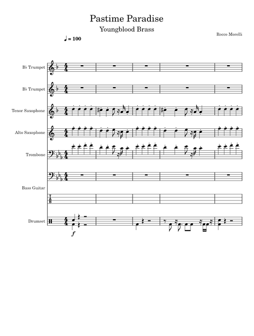 Pastime Paradise - Youngblood Brass Band